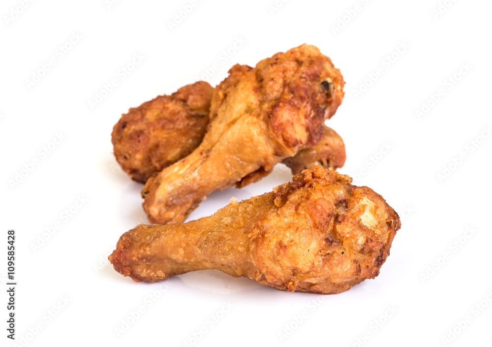 Golden fried chicken. Golden fried chicken.