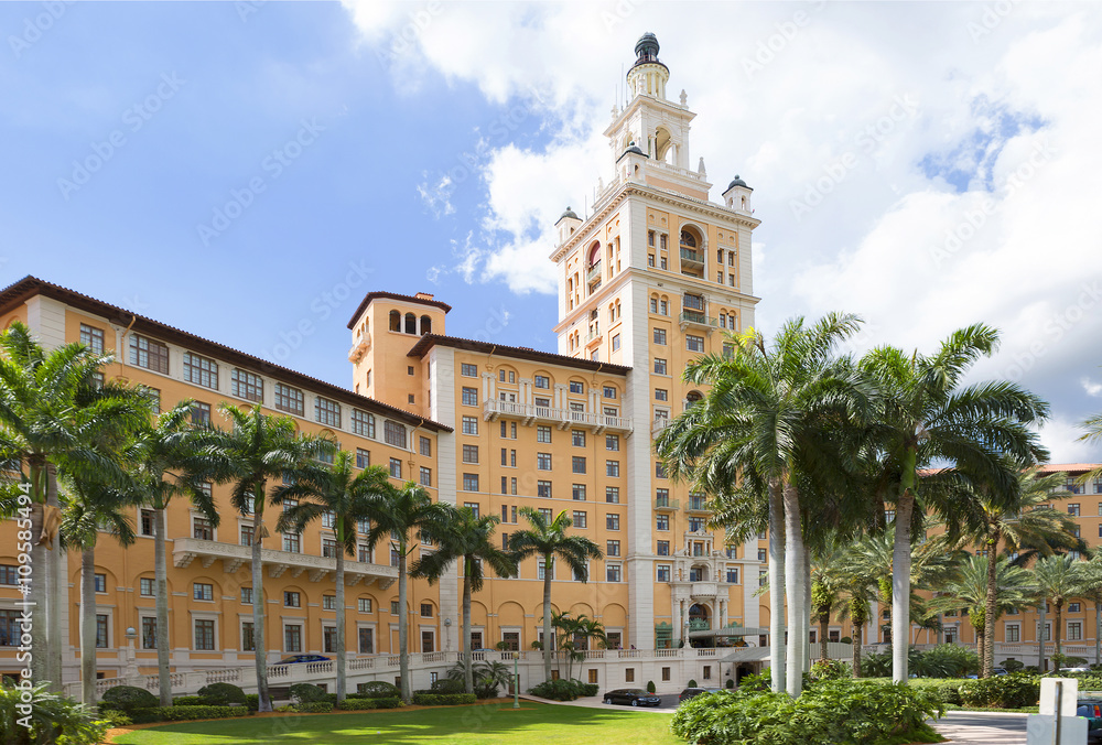 Отель Билтмор  в Корал-Гейблс. Флорида. США