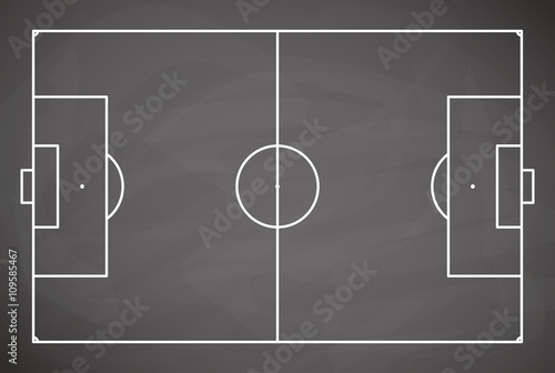 gray black board soccer field