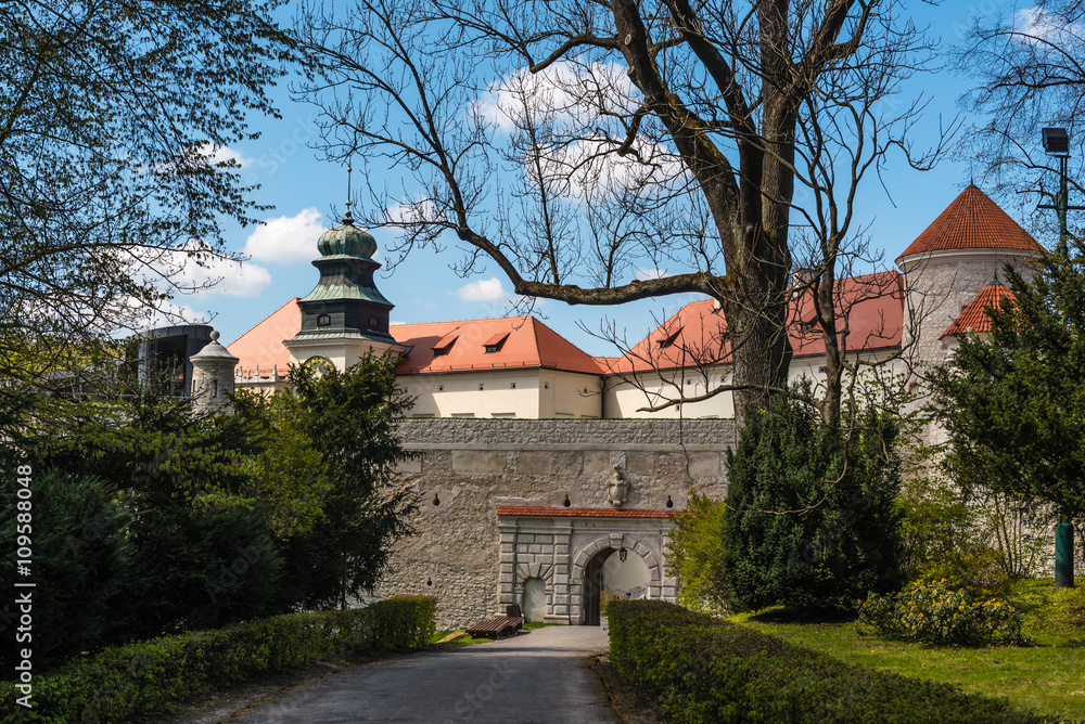 Obraz premium Castle Pieskowa Skala near Krakow, Poland