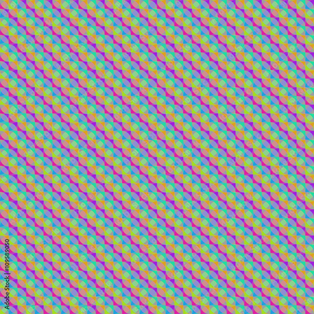 Seamless RGB circle pattern Seamless RGB circle pattern