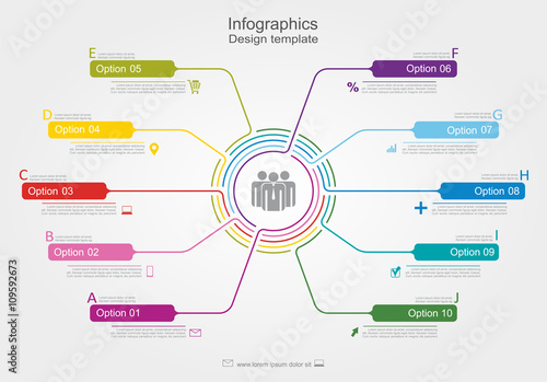 Infographic design template. Vector illustration.
