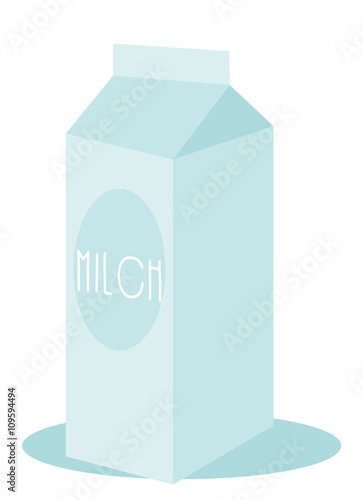 Milch Milcht√ºte Vektor