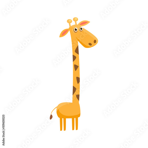 Giraffe Funny Illustration