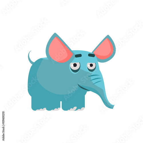 Elephant Funny Illustration