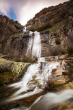 Despenalagua waterfall in Valverde de los Arroyos, Guadalajara (Spain)
