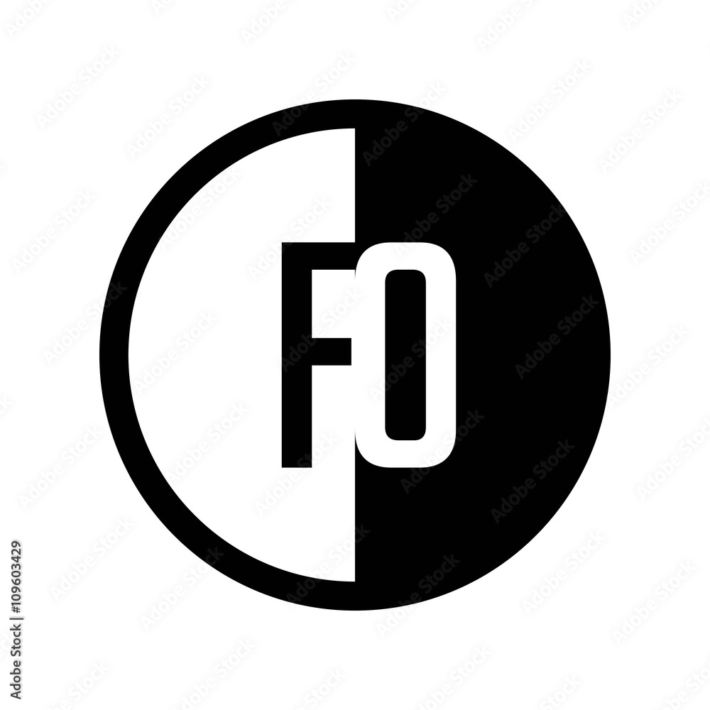 INITIAL CIRCLE HALF LOGO INITIAL CIRCLE HALF LOGO