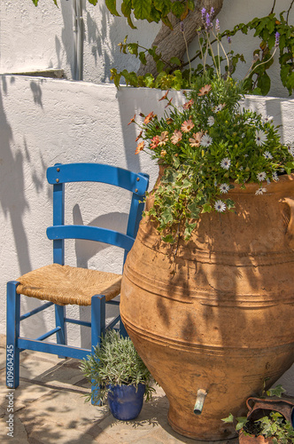 Porch in the sun photo