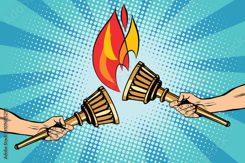 Torches torch relay