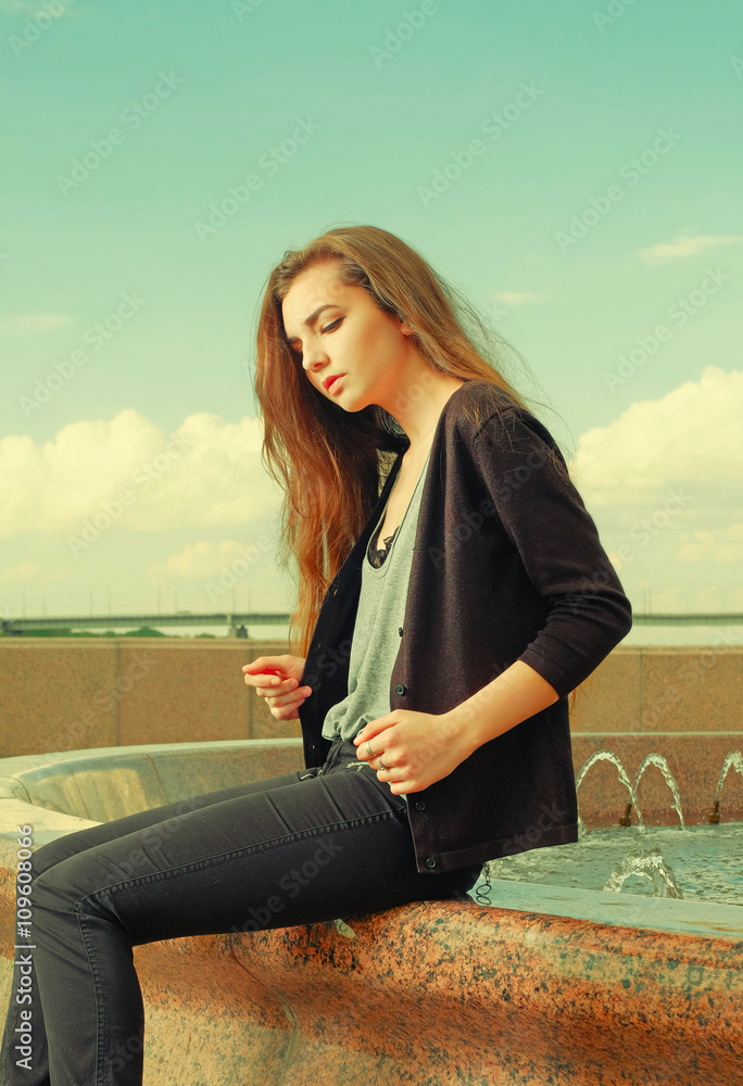 Gray sweater sales black pants