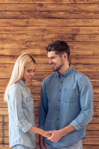 Beautiful young couple