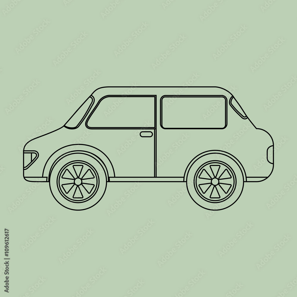 vehicle icon design 