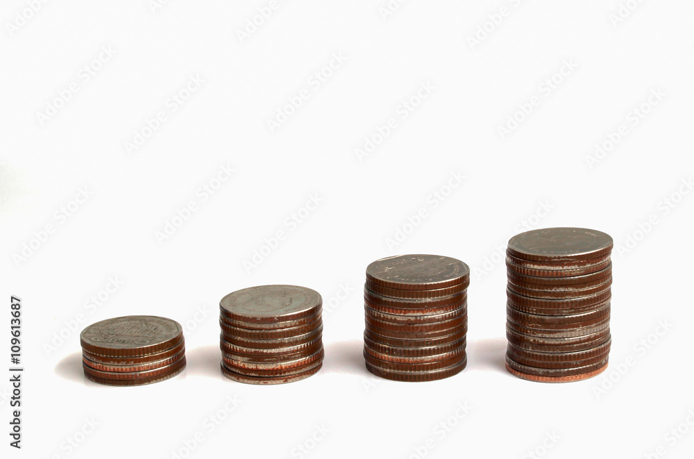 Saving Money - Thailand is a pile of money Saving Money - Thailand is a pile of money