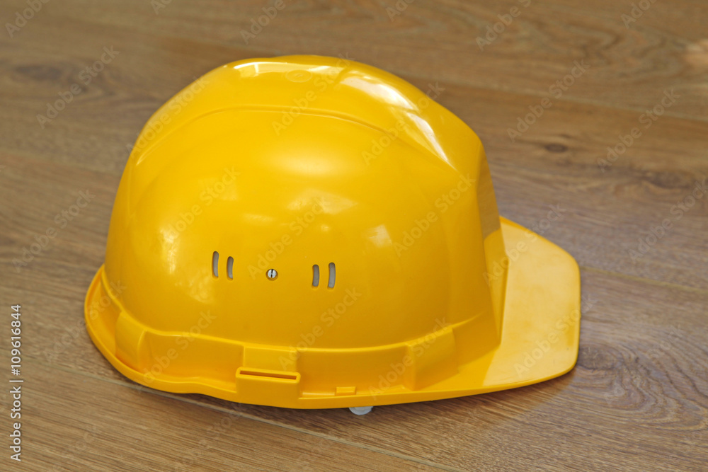 Fototapeta premium Yellow hardhat