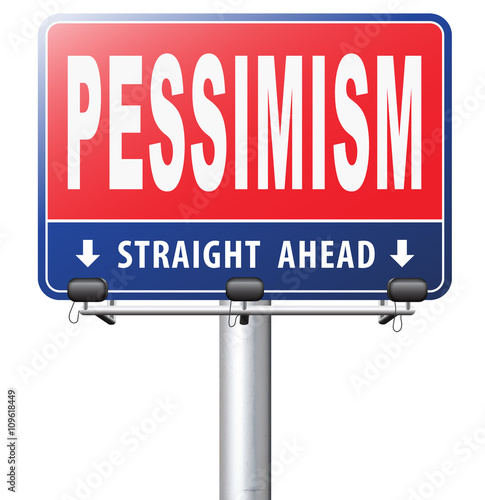 Pessimism, negative pessimistic thinking bad mood pessimist, negativity...