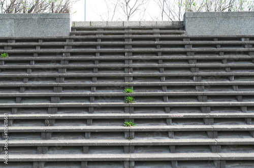 コンクリートの階段