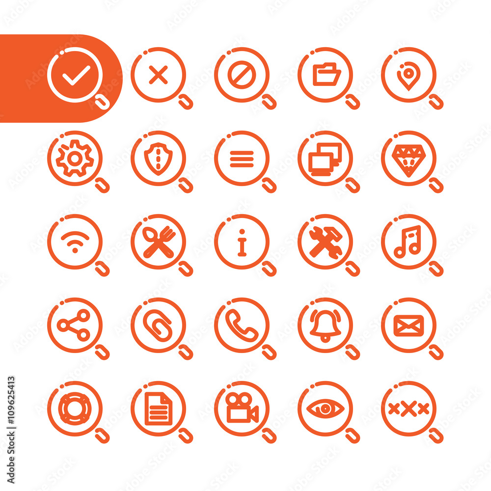 Fat Line Icons Fat Line Icons