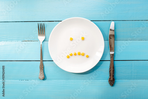Fotografie, Obraz useful vegetables lie on a plate
