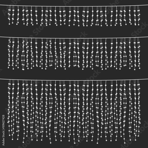 Chalkboard Hanging String Lights Set