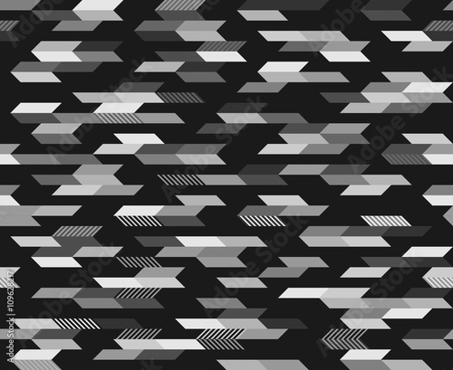 Black And White Seamless Pattern