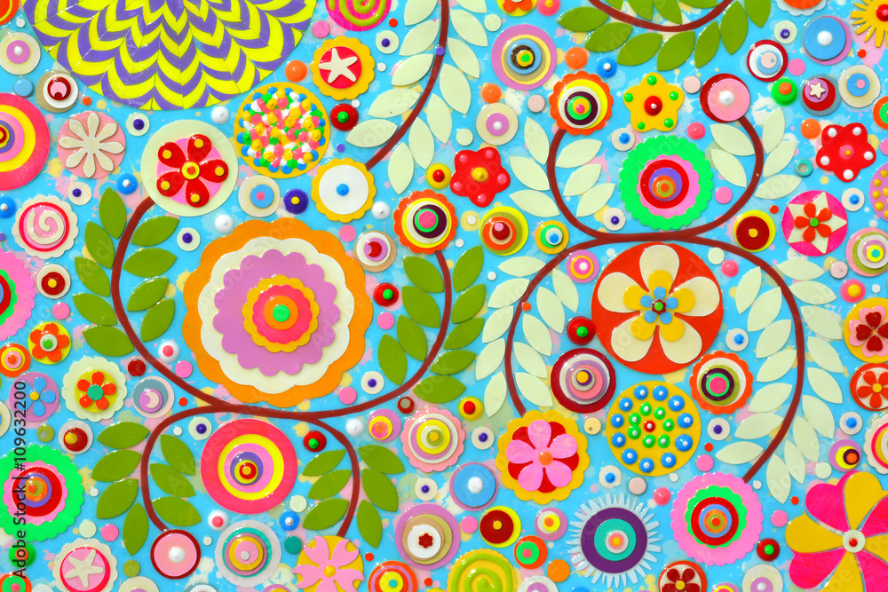 Bunch of flowers, abstract color acrylic painting on canvas, 3d, three, dimensional embossing and carving. Unique technique. Imitation of floral surface. Highly textured. Bunch of flowers, abstract color acrylic painting on canvas, 3d, three, dimensional embossing and carving. Unique technique. Imitation of floral surface. Highly textured.