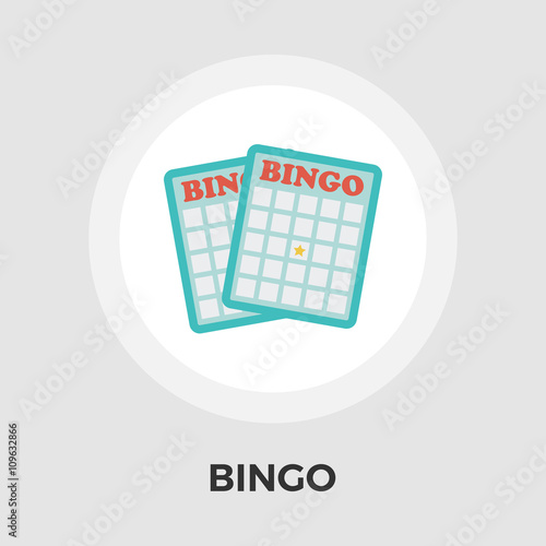 Bingo Icon Flat