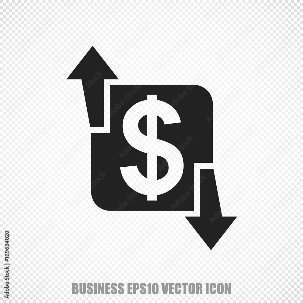 Business vector Finance icon. Modern flat design. Business vector Finance icon. Modern flat design.