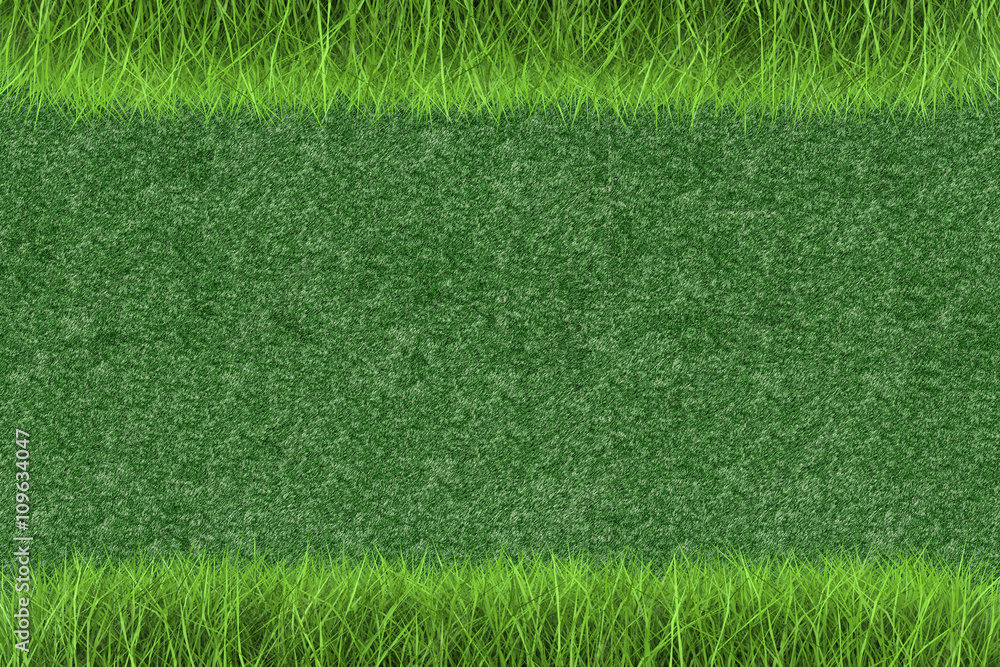 Fototapeta premium green grass parallel on grass background