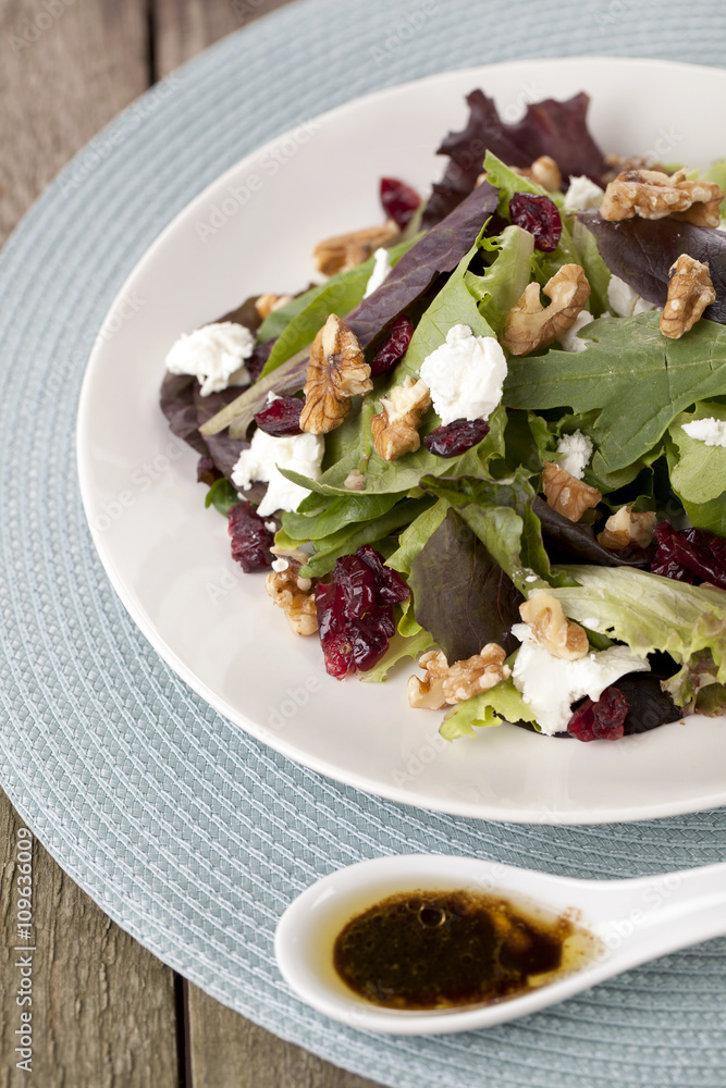 ceasar salad on plate ceasar salad on plate