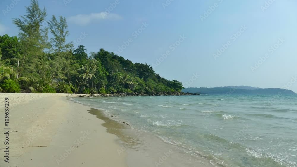 Tropical beach and sea