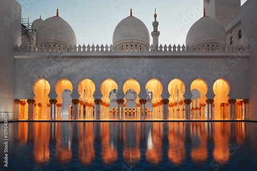 Photography Mosque in Abu Dhabi
