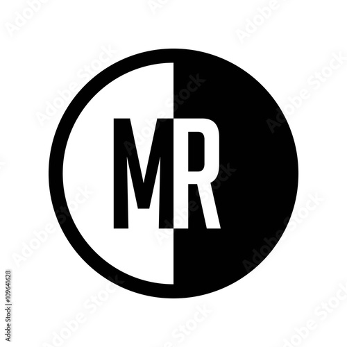INITIAL CIRCLE HALF LOGO MR