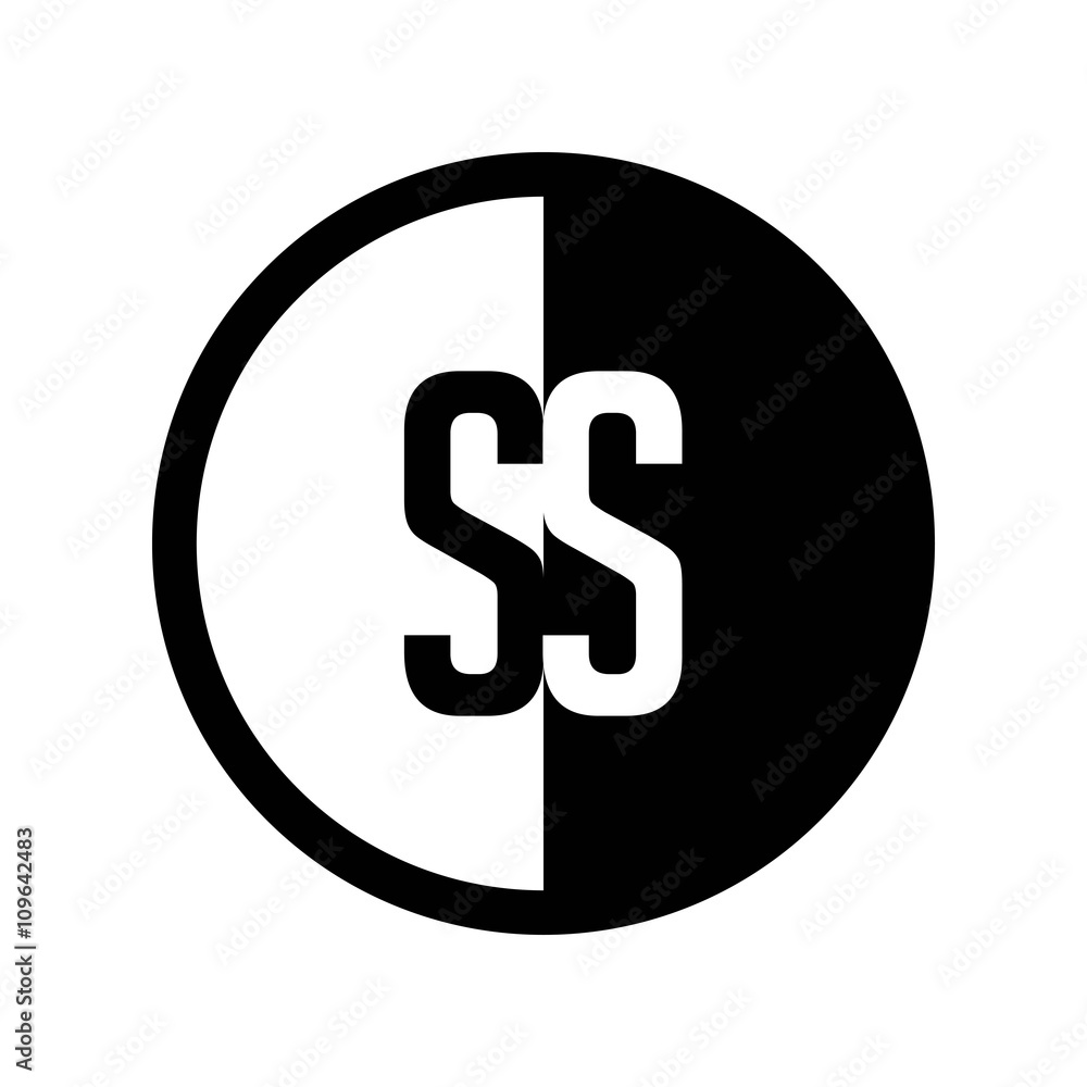 INITIAL CIRCLE HALF LOGO SS INITIAL CIRCLE HALF LOGO SS