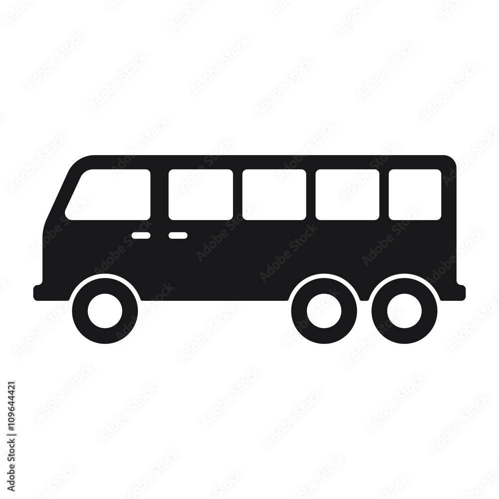 Mini bus icon