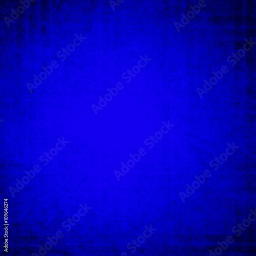 Grunge blue wall background or texture