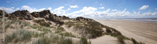 Sand beach in Formby  UK