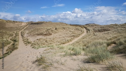 Formby dunes de sable