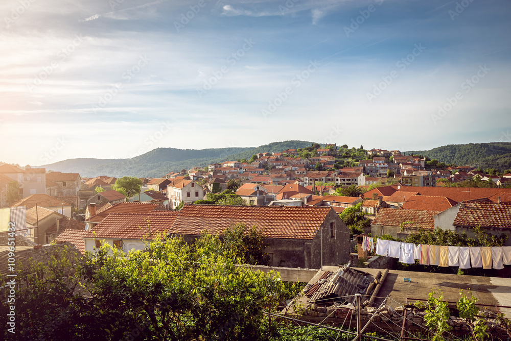 Blato village in Croatia