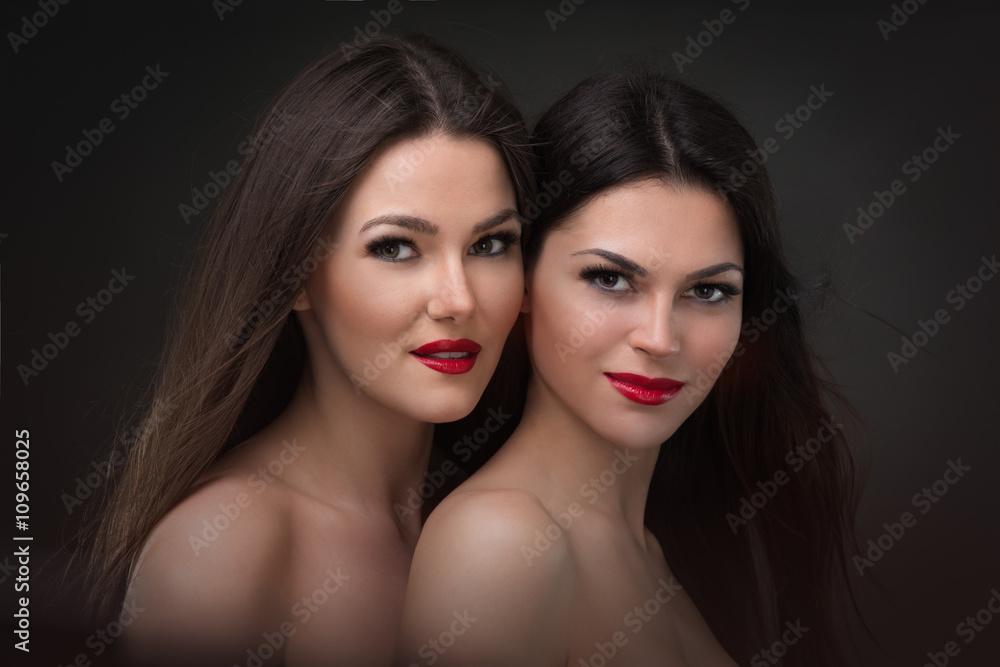 Two beautiful girls Two beautiful girls