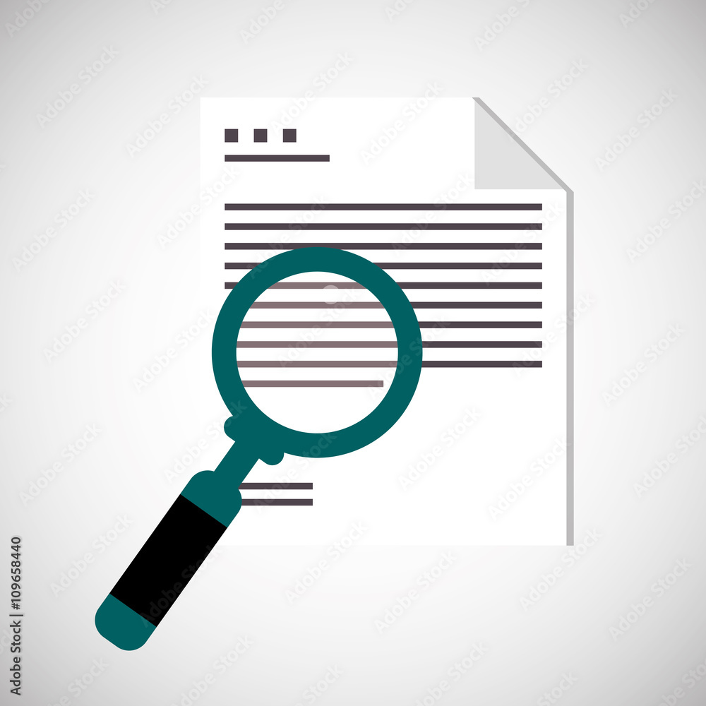 Document design. data icon. information concept Document design. data icon. information concept