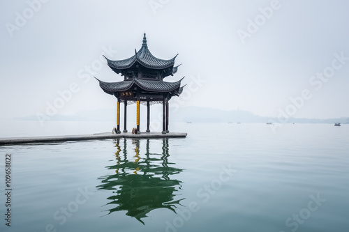 hangzhou lake pavilion