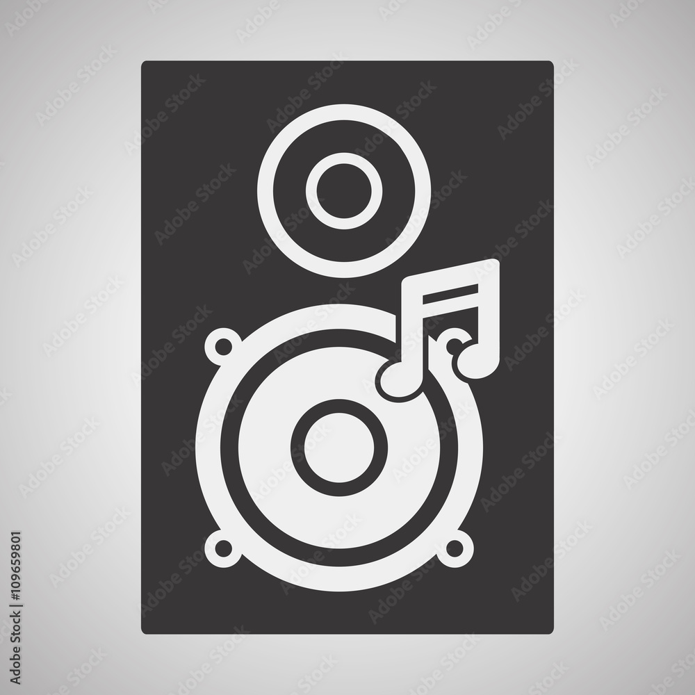Music design. isolated illustration.entertainment concept Music design. isolated illustration.entertainment concept