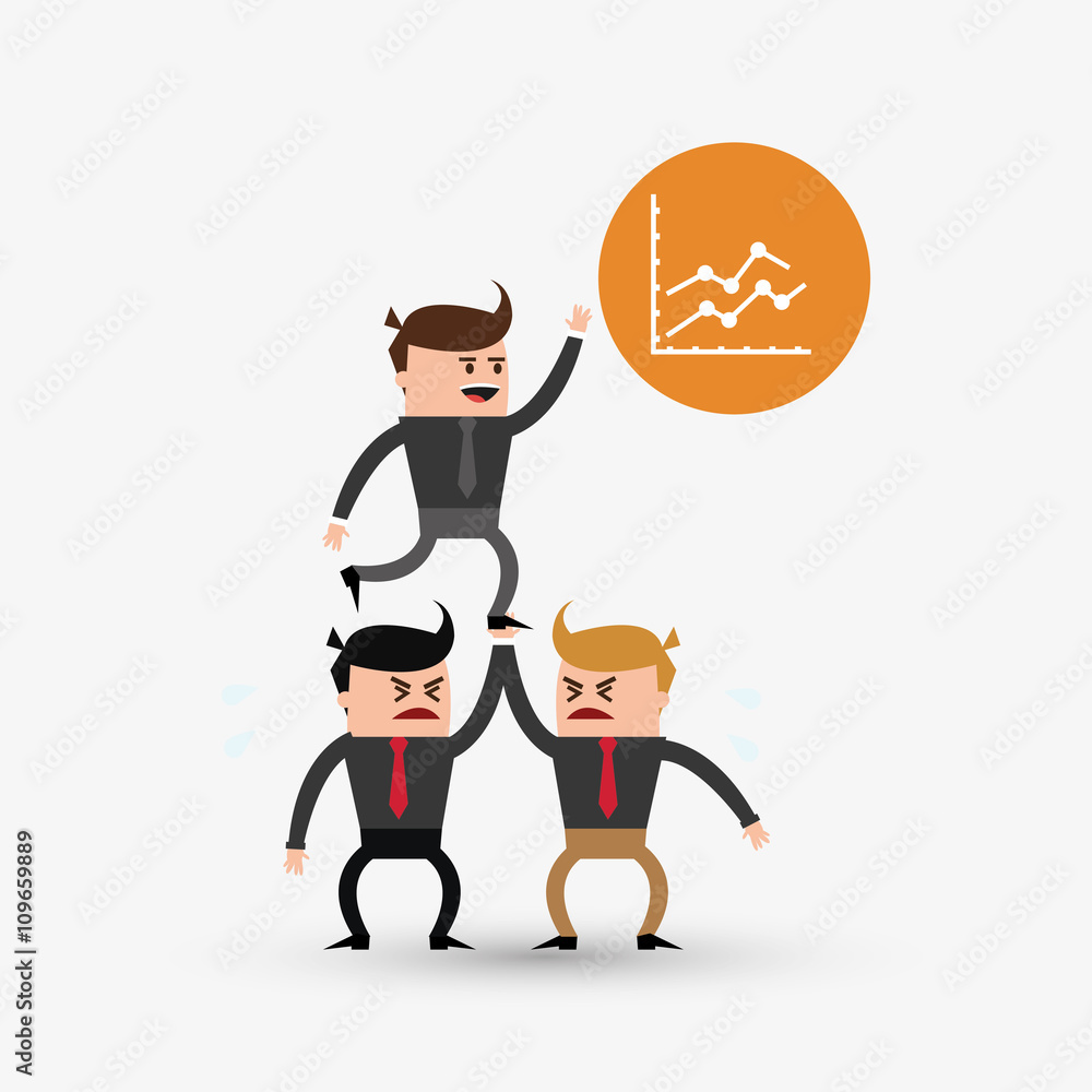 Project design. Businessman icon. Infographic concept Project design. Businessman icon. Infographic concept