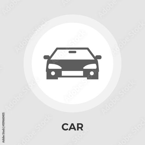 Car Vector Flat Icon