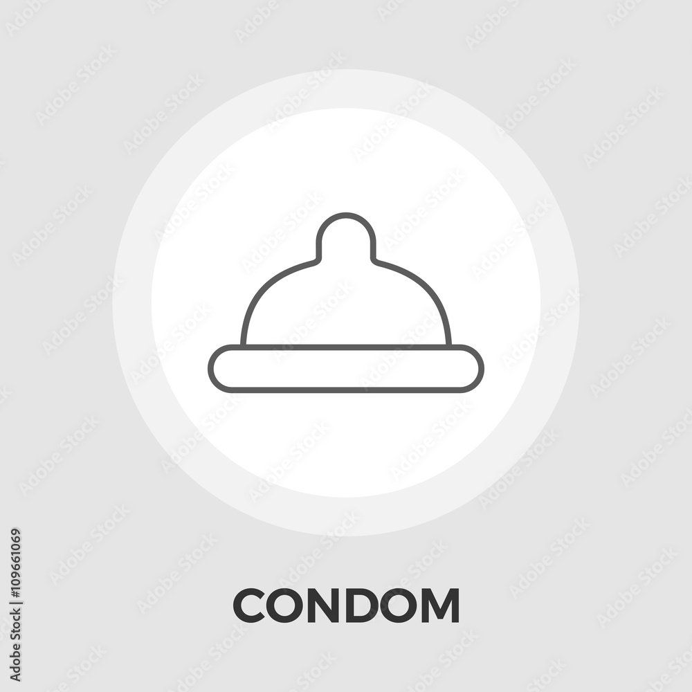 Condom Vector Flat Icon Condom Vector Flat Icon