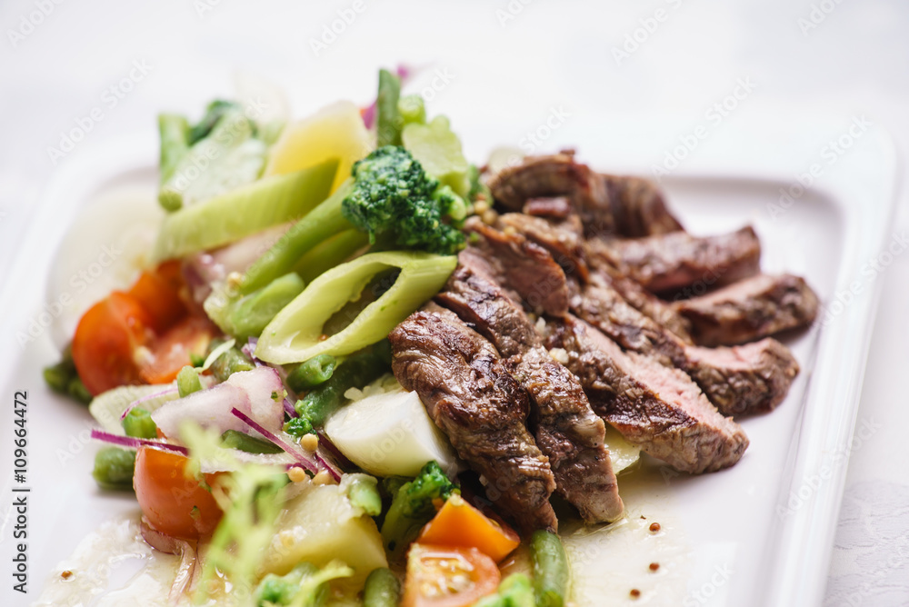 meat with vegetables meat with vegetables