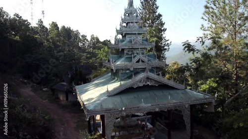 Wallpaper Mural Buddha Temple Aerial Shot Torontodigital.ca