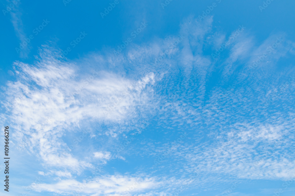 Obraz premium Blue sky background.