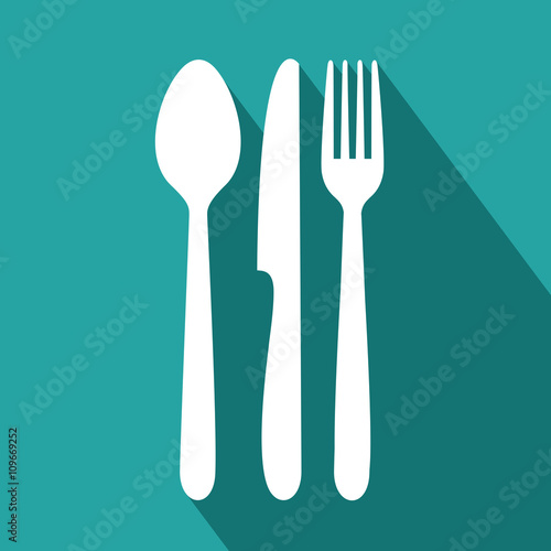 Couverts-flat design