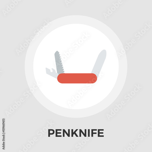 Knife vector flat icon